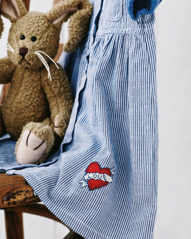 Broderikit Hjärta 7 x 9 cm