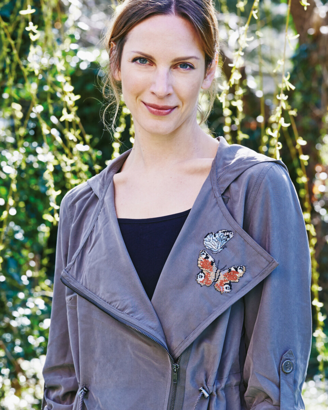 Broderikit Fjärilar 10 x 10 cm