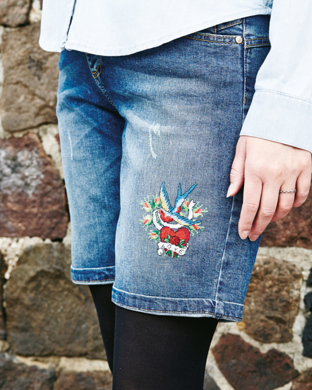 Broderikit Tatuering 10 x 10 cm