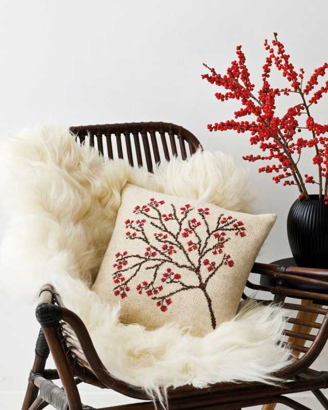 Broderikit Vinterväder 40 x 40 cm