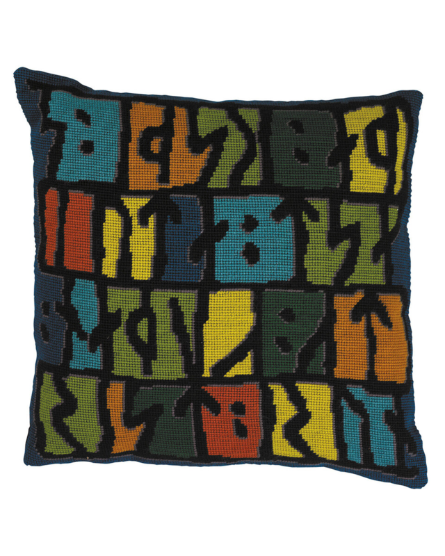 Broderikit Runor 38 x 39 cm