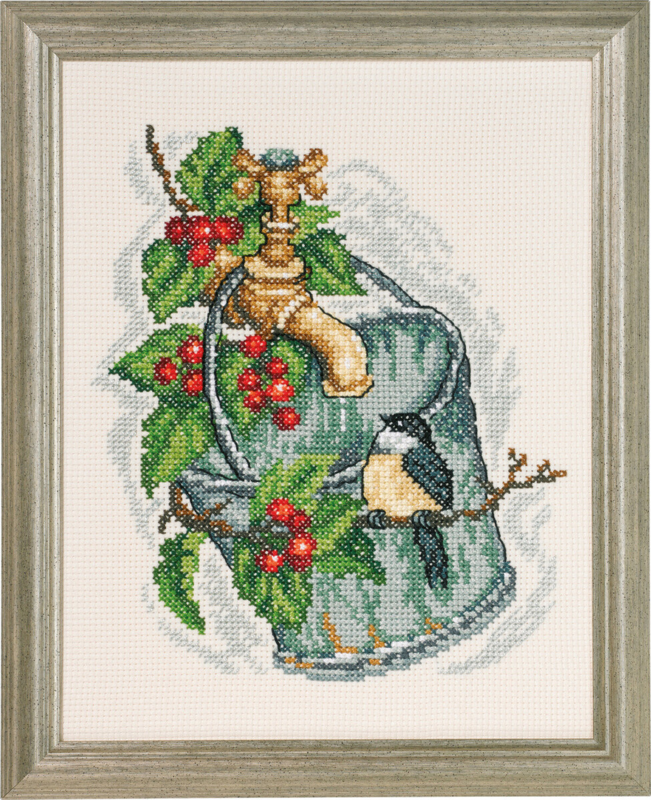 Broderikit Vattenkran 29 x 37 cm