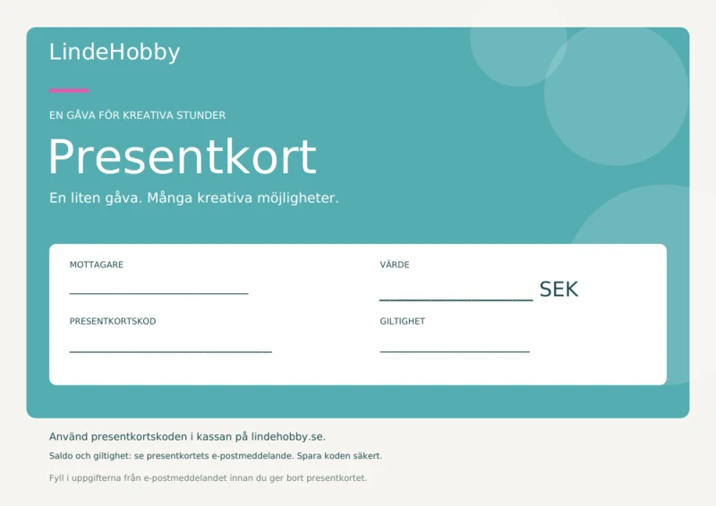 Presentkort