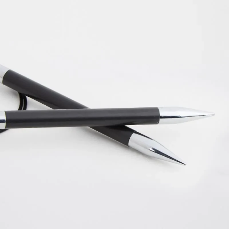 KnitPro Karbonz FAST Rundsticka, 100 cm