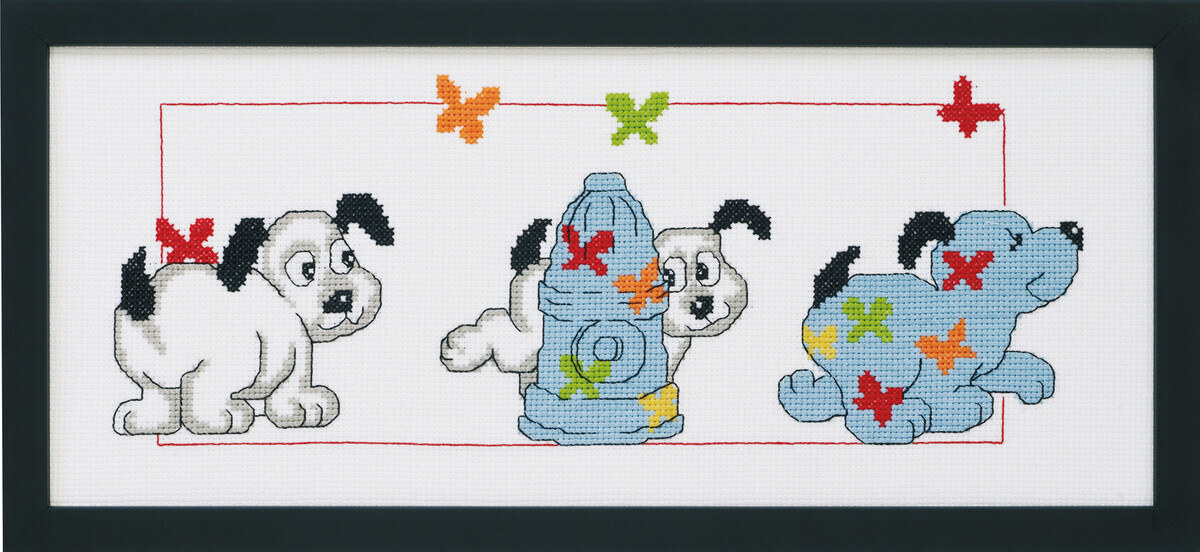 Broderikit Hund R5496 36 x 15 cm