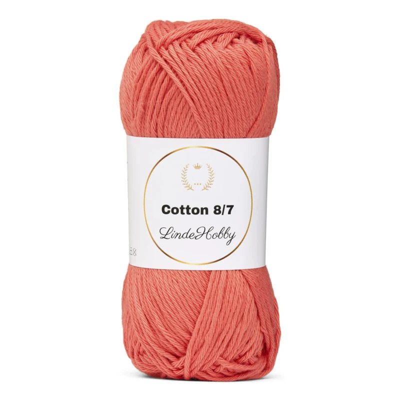 LindeHobby Cotton 8/7 Coral
