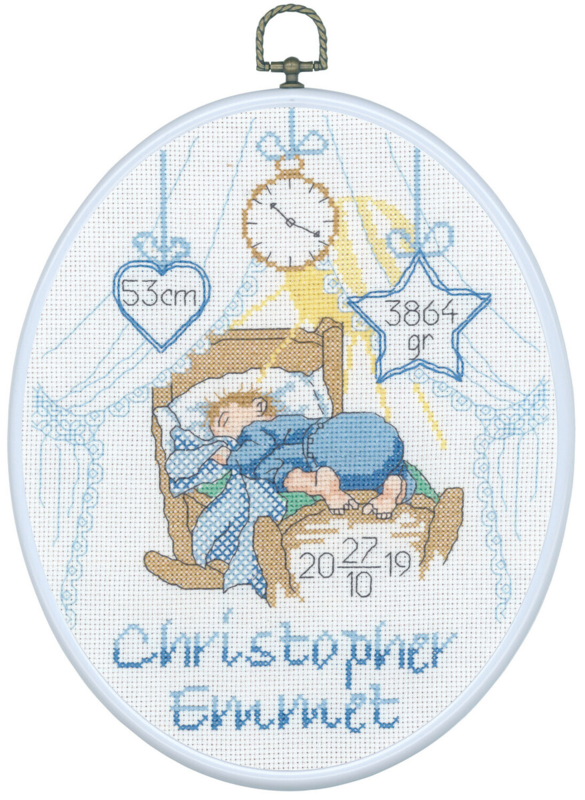 Broderikit Christopher Emmet M/R 20 x 26 cm