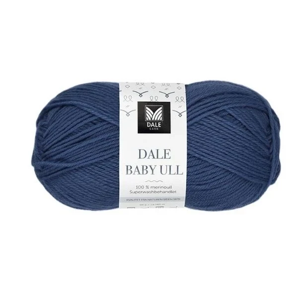 Gjestal Baby Ull 5755 Marinblå