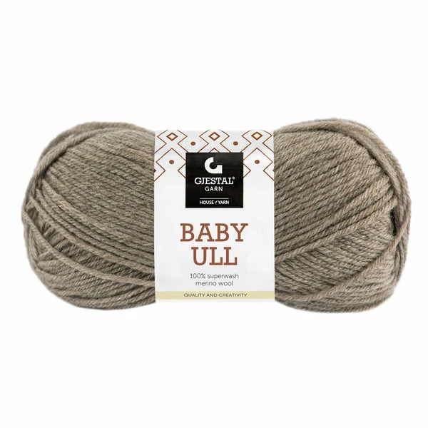 Gjestal Baby Ull 3841 Beige melerad