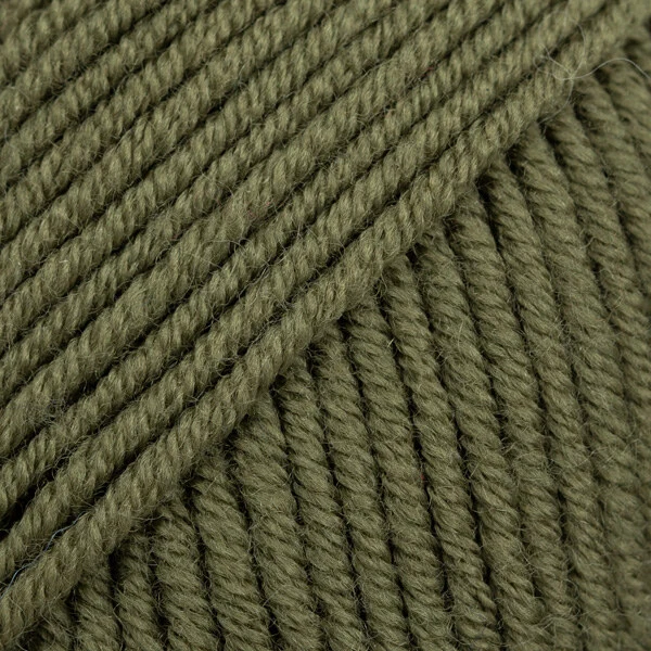 DROPS Merino Extra Fine 53 Mossgrön (Uni Colour)