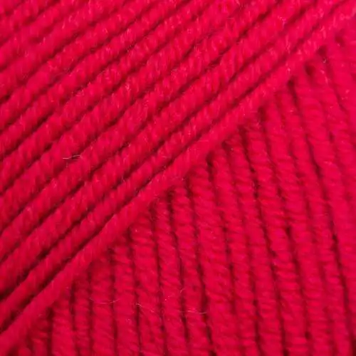 Merino Extra Fine 11 Crimson röd (Uni Colour)