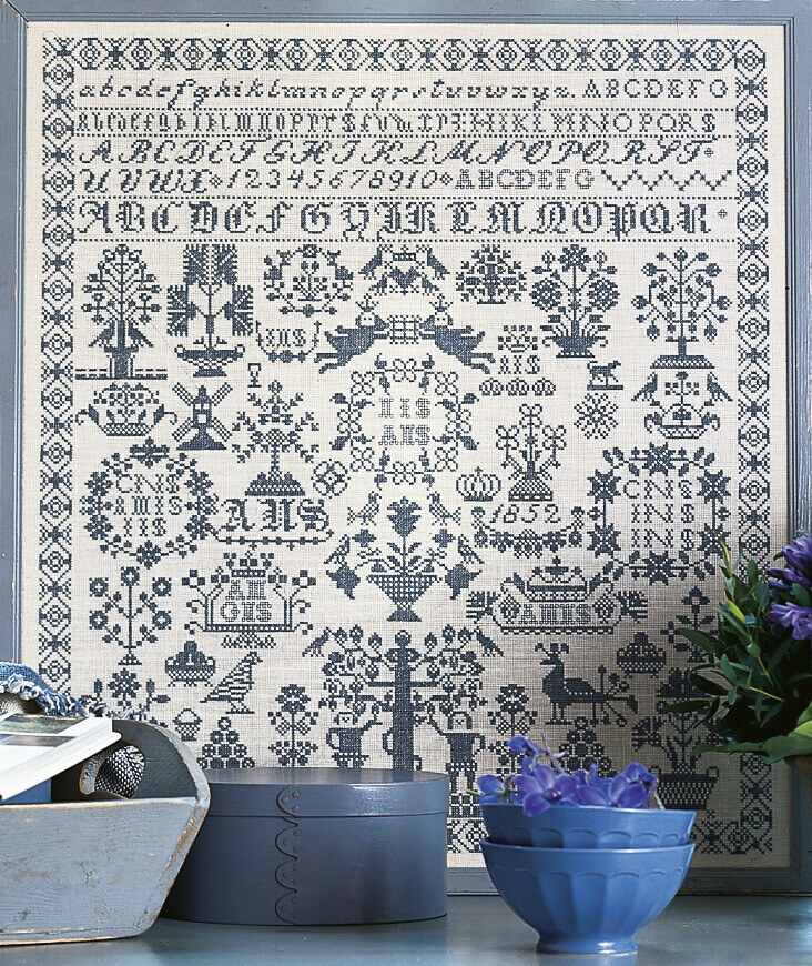 Broderikit Namnduk 55 x 58 cm