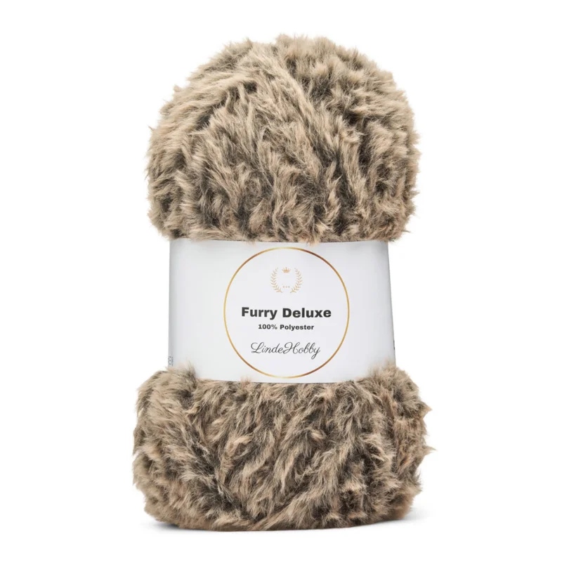 LindeHobby Furry Deluxe 07 Valnötsbrun