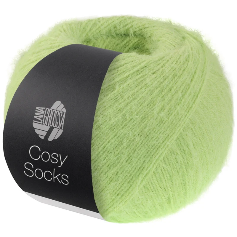 Lana Grossa Cosy Socks 05 Ljus grön