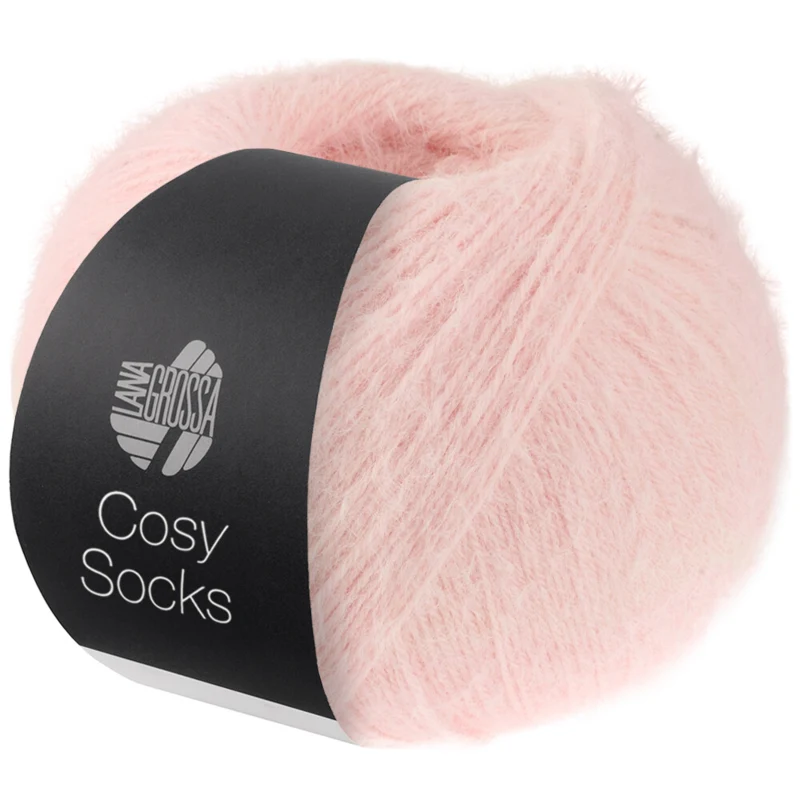 Lana Grossa Cosy Socks 01 Rosa