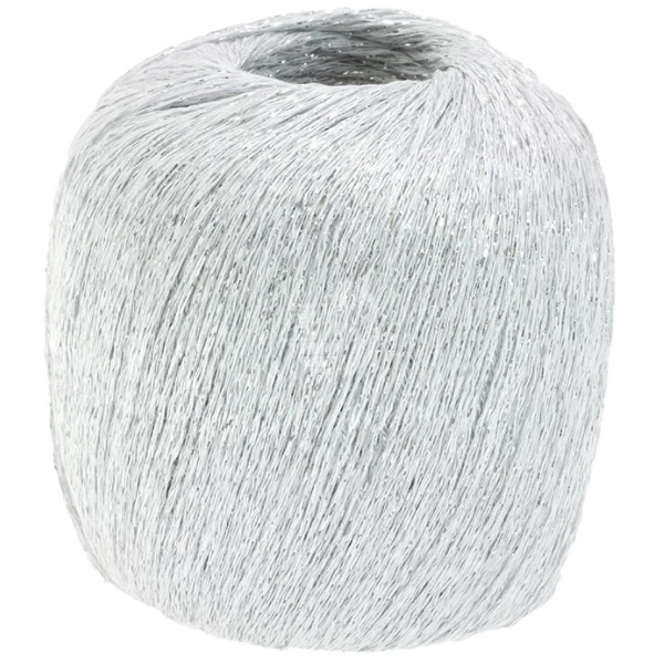 Lana Grossa Brillino 10 Vit/Silver