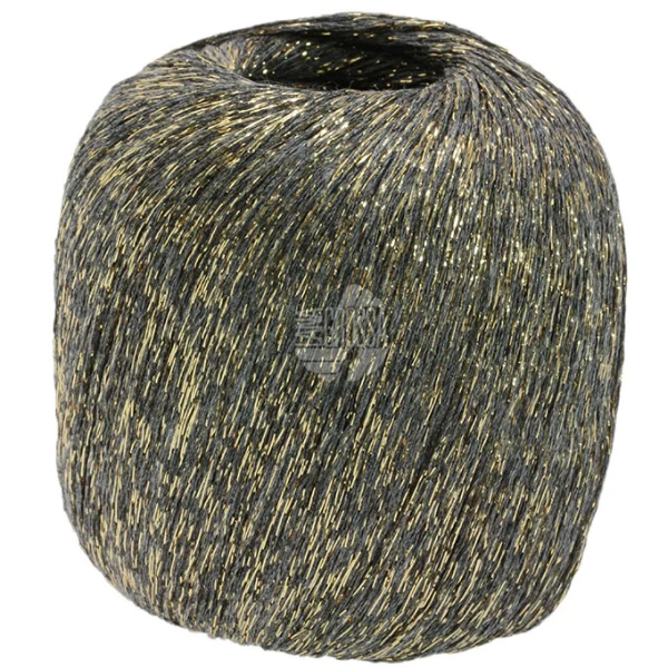 Lana Grossa Brillino 05 Grå/Guld