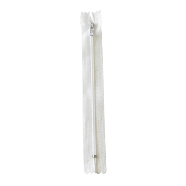 Cose Spiralblixtlås, 4 mm (14-50 cm) 501 Vit