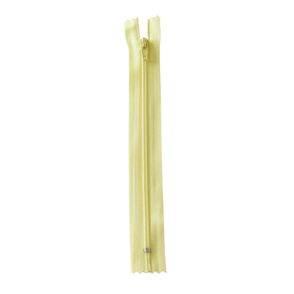 Cose Spiralblixtlås, 4 mm (14-50 cm) 507 Ljusgul