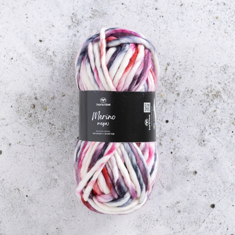 Svarta Fåret Merino Mega 07 Bärdelikatesser