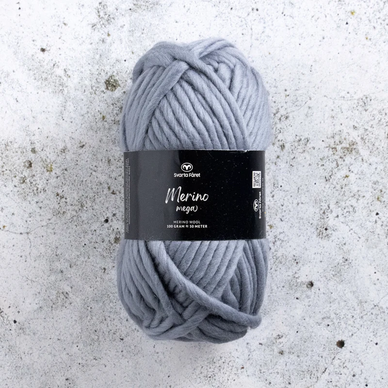 Svarta Fåret Merino Mega 16 Gråzon