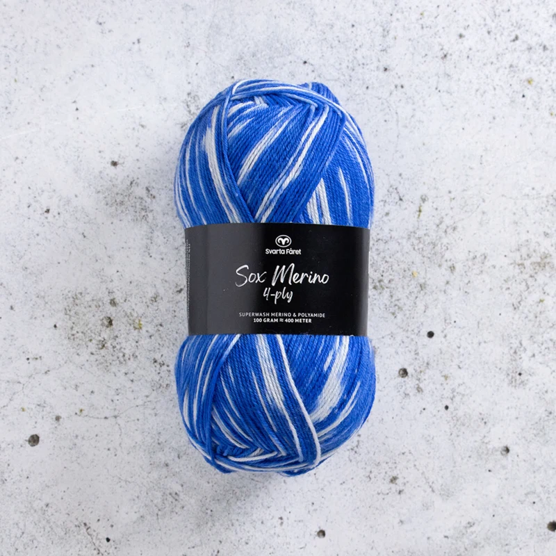Svarta Fåret Sox Merino 4 ply 13 Rymdopera