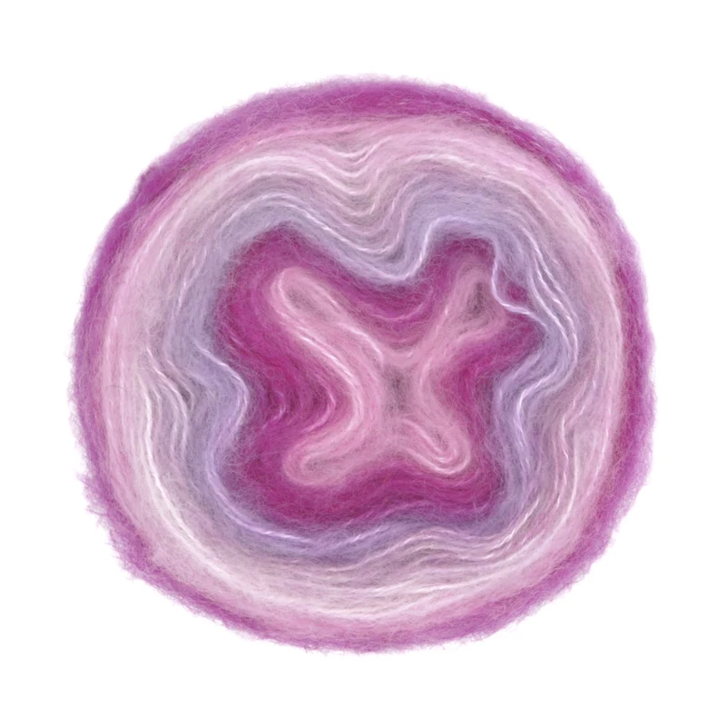 Gjestal Poppis 3110 Ljusrosa/pink/lavendel graderad