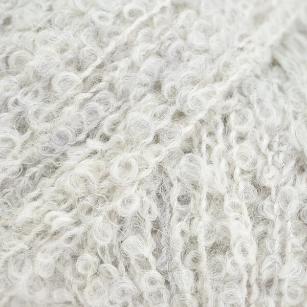 DROPS Alpaca Bouclé 8907 Kristallgrå (Mix)
