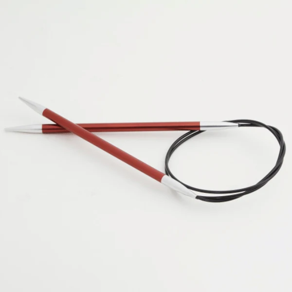 KnitPro Zing Rundstickor 25-150 cm 5.50 mm