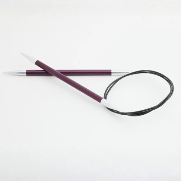 KnitPro Zing Rundstickor 25-150 cm 6.00 mm