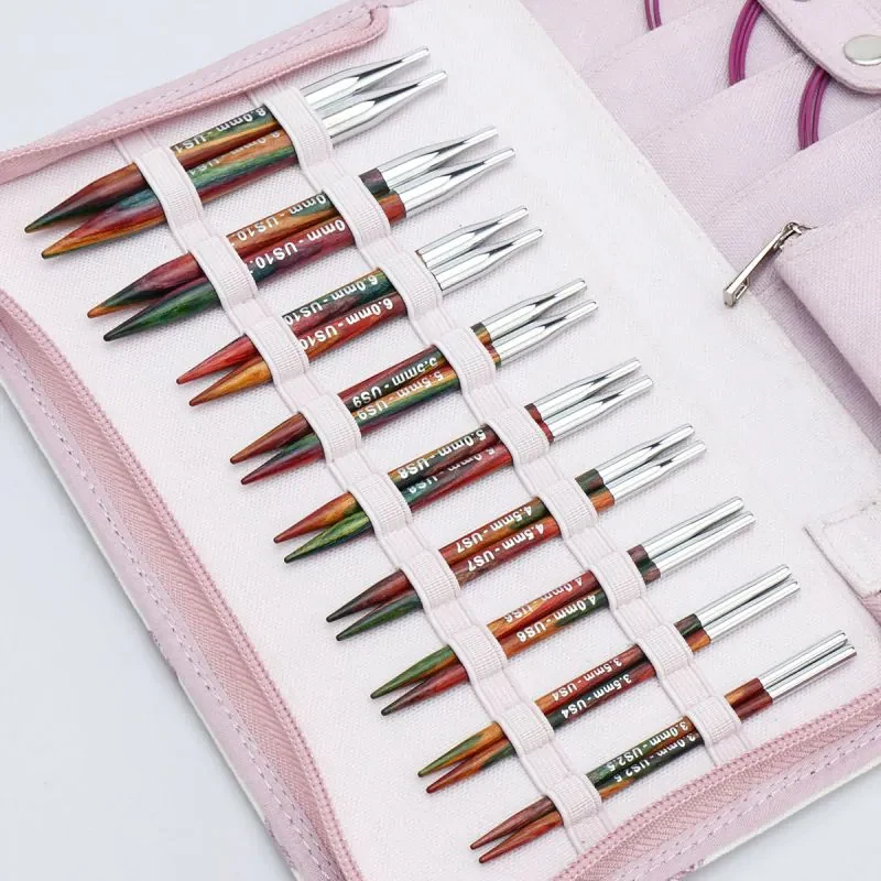 KnitPro Symfonie 2 Utbytbara Rundstickor Set, Special Deluxe, 10 cm