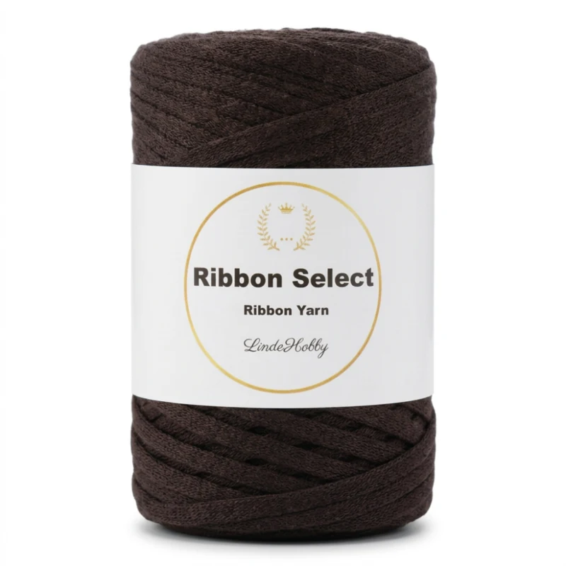 LindeHobby Ribbon Select 60 Mörkbrun