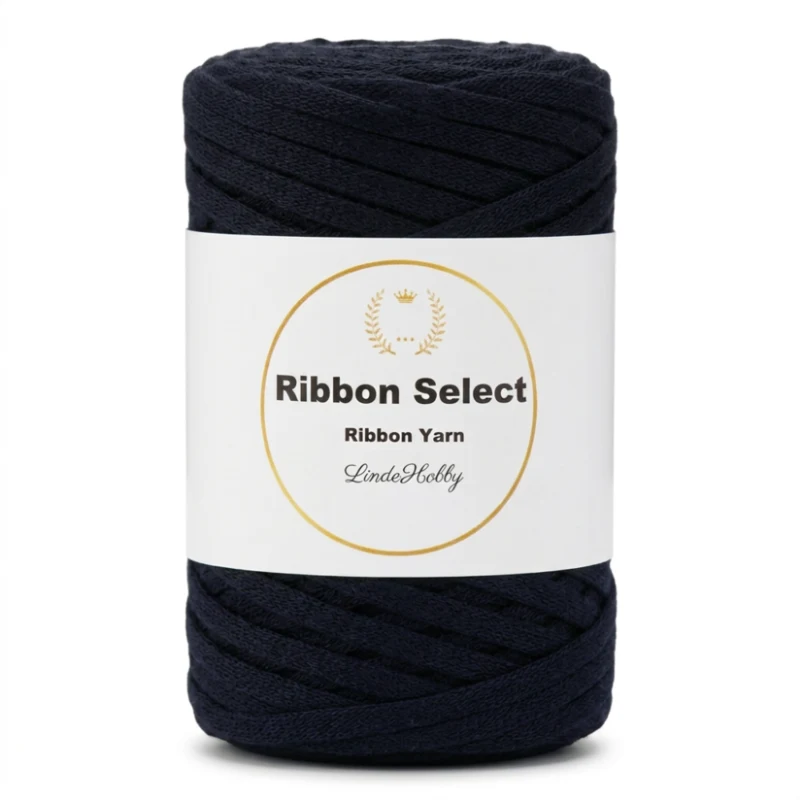 LindeHobby Ribbon Select 07 Mörk marinblå