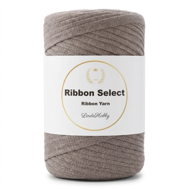 LindeHobby Ribbon Select 14 Ljusbrun