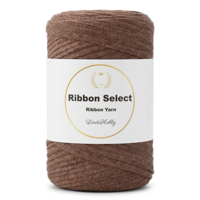 LindeHobby Ribbon Select 16 Mjölkkaffe