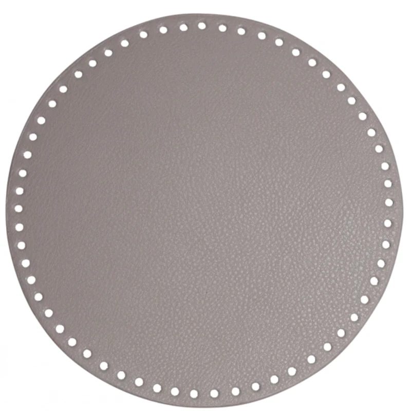 Go Handmade Rund Bas: Beige, 25 cm