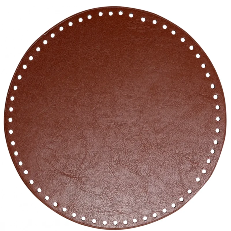 Go Handmade Rund Bas: Brun, 25 cm