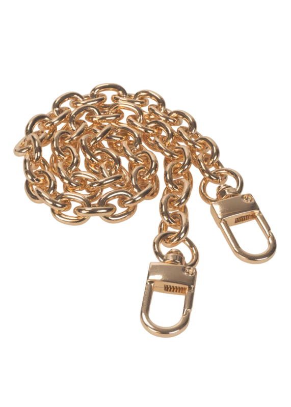 Go Handmade Metallkedja (47 och 57 cm): Guld, 47 cm