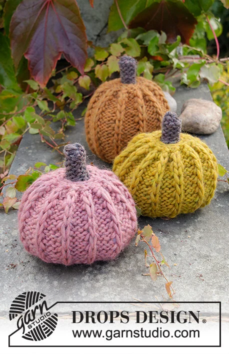 Extra 0-1500 Cinderella’s Pumpkins by DROPS Design — 1