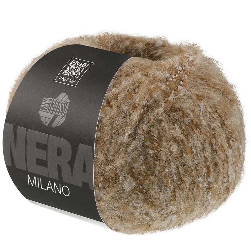 Lana Grossa Milano 09 Ljusbrunmelerad