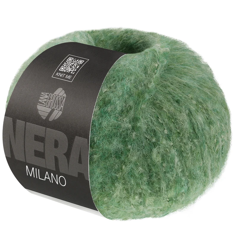 Lana Grossa Milano 07 Grönmelerad