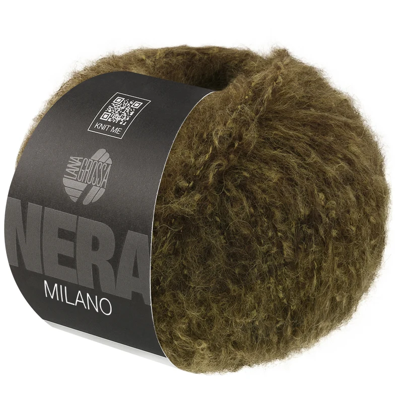 Lana Grossa Milano 06 Olivmelerad