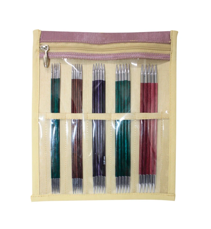 KnitPro ROYALE Strumpstickor Set 15 cm (5 stl. 2.00-4.00 mm)