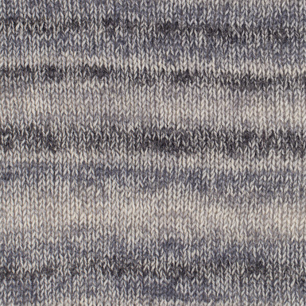 DROPS Fabel Long Print 602 Silverräv