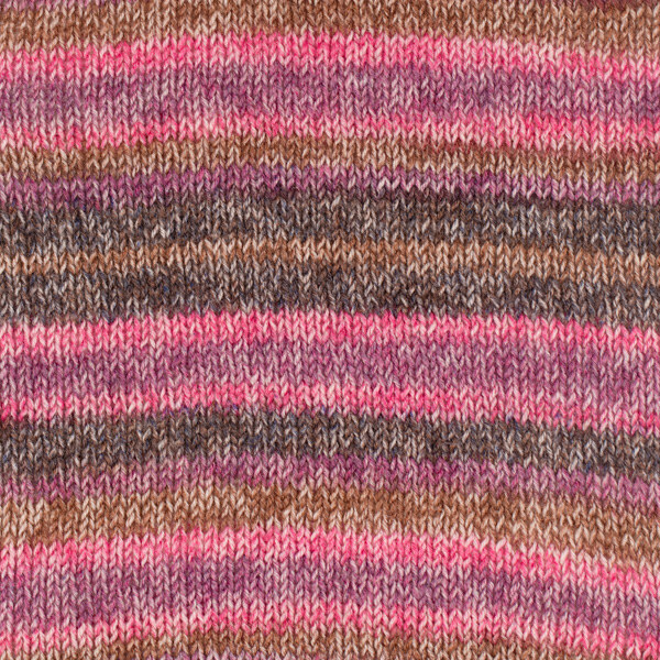 DROPS Fabel Long Print 655 Rosenträd