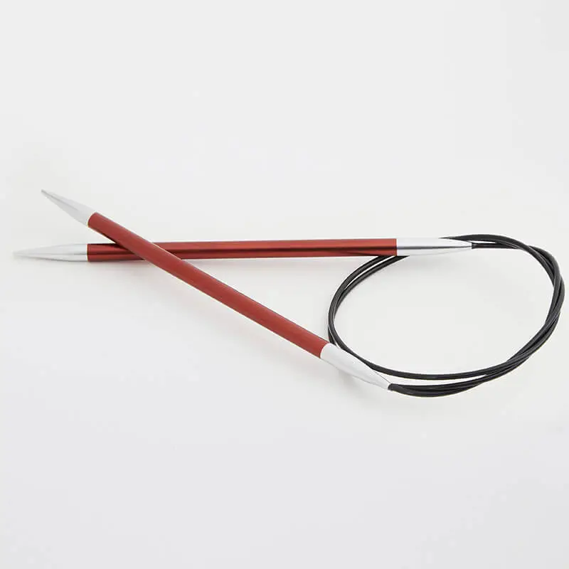 KnitPro Zing Rundstickor 60 cm  5.50 mm
