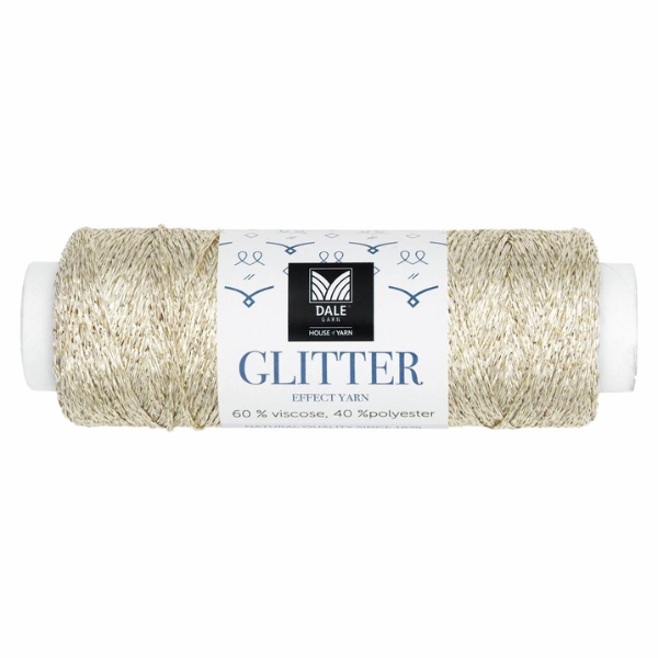 Dale Glitter Effect Yarn 201 Guld