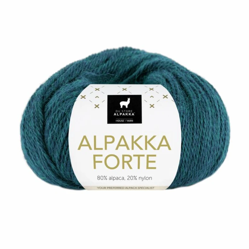 Du Store Alpakka Forte 723 Mörk petrol