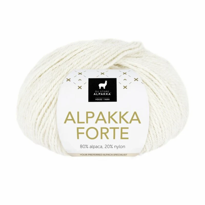Du Store Alpakka Forte 717 Vit