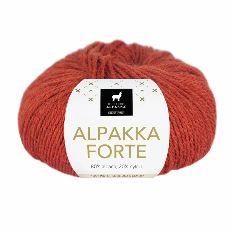 Du Store Alpakka Forte 703 Terrakotta melerad